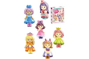 Lolileo Principessa Set 3D di Giocattoli di Pittura per Bambini, Artigianato Creativo dei Bambini,Giochi Creativi,6 Regalo di Compleanno per Ragazzi e Ragazze，Kit Disegno Bambini Regalo