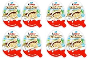 HEART FOR CARDS KINDER CREAMY - MILKY & CRUNCHY (19G) + Heartforcards® Versandschutz (8 Stück)