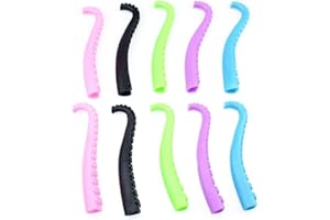 Carykon 10 Pcs Octopus Tentacle Finger Puppets, Assorted Color