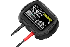 ‎INTACT intAct Battery-Guard | Bluetooth-Batteriewächter für 12V Batterien | kompatibel mit Bleibatterien (Nass, EFB, AGM, Gel) und Lithium-Batterien (LiFePO4) | mit kostenloser App