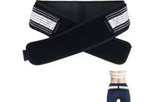 Inlefen 110cm Sacroiliac Si Joint Hip Belt,Breathable Anti-slip Pelvic And Lower Back Support Brace For Men Women Sciatica Pelvis Pain Relief