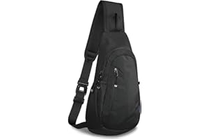 TITECOUGO Small Sling Bag, Lightweight Crossbody Backpack for Men Women Kids, Shoulder Bag for Sports and Outdoor