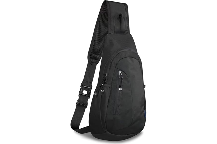 TITECOUGO Small Sling Bag, Lightweight Crossbody Backpack for Men Women Kids, Shoulder Bag for Sports and Outdoor