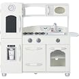 Cuisine Jouet En Bois Pour Enfant Teamson Kids Florence – 5 Accessoires Inclus, Dimensions 54,6x29,5x90,17 Cm
