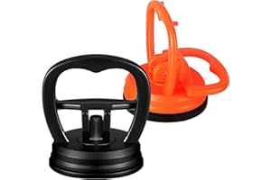 SOPSTUO Car Dent Puller Dent Removal Kit Dent Remover Tool for Car Suction Cup Dent Puller and Dent Repair Kit for Car Body,Screen,Tiles Lifting,Objects Moving (Orange+Black)