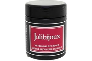 PRÉSENTOIRS POUR BIJOUX Nettoyant bijoux en argent et bijoux fantaisie Jolibijoux 170 ml