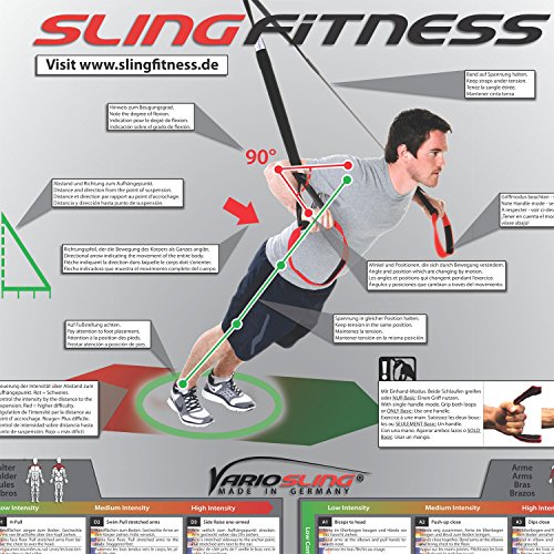 Suspension Trainer Poster 54 Training Exercises - 2