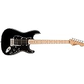 Squier Sonic Stratocaster HSS Ak&ccedil;aağa&ccedil; Klavye Siyah Elektro Gitar