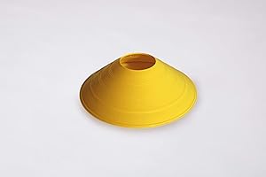 INTERPLASTIC STOP! Fitness - Markierungshütchen, Ø 19,5 cm, gelb