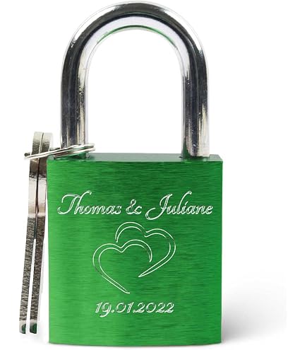 Serrure Coeur Personnalisée Avec Photo Gravure Nom Date Cadenas Avec Clé Pour Couple Petit Ami