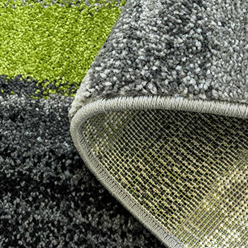 Teppich Modern Designer Wohnzimmer Shake Farbverlauf Grün Grau 160×230 cm - 3