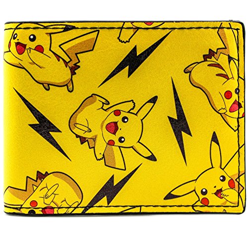 Preisvergleich Produktbild Pokemon Thunderbolt Funken Pikachu Gelb Portemonnaie Geldbörse