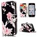 Produktbild Nancen Apple iPhone 5C (4 Zoll) Hülle, Flip-Case PU Leder Handytasche - Praktisches Design mit