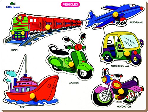 Little Genius Vehicles Tray