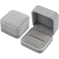 Astucci In Velluto Con Interno Multiuso Per Anello, Pendenti E - Foto 10