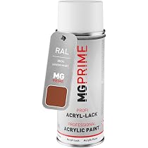 MG PRIME RAL 8004 Kupferbraun Spraydose 400 Ml – Glänzend, Schnelltrocknend, Made In Germany
