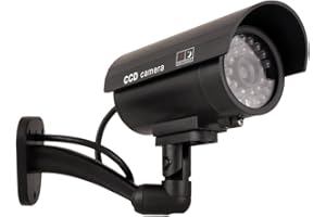 MACLEAN Caméra factice IR9000 IR LED B Camera DE Surveillance Dummy Caméra