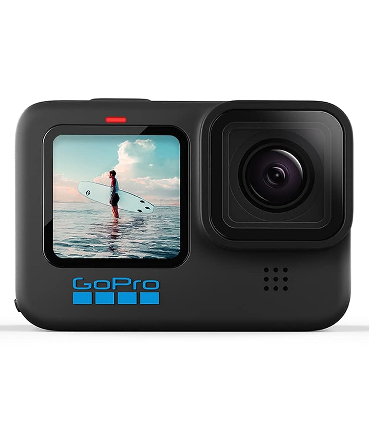 GoPro HERO10 Black Waterproof Action Camera with Touch Screen 5K Ultra HD Video 23MP Photos 1080p Optical Zoom 1x Live Stream