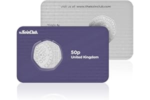 THE KOIN CLUB Royal Mint 2022 Science & Innovation Alan Turing Brilliant Uncirculated 50p Coin