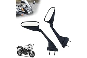 IUVWISN Espejos Moto Retrovisores laterales Espejo Integrado para FZ1 FAZER 2007-2013 Sport Bike