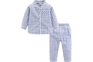 Mud Kingdom Pijama para Niños Grandes con Patrón de Ancla de Cuello