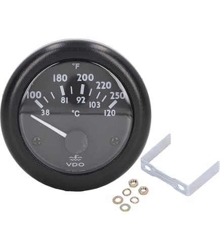 Capteur Température Eau Moteur 1/2NPT - Compatible VDO - Plage 38°C à 120°C - Pour Jauge D'huile Et D'eau