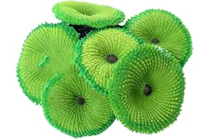 Pineeseatile Corallo finto, corallo artificiale falsa tasca falsa paesaggio del paesaggio delle piante d'acquario di corallo decorazione di ornamenti verdi