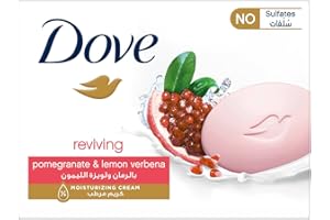 Dove Bar Soap Reviving With Pomegranate, Nourishes Skin ¼ Moisturizing Cream, 90G
