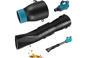 DECKMAN 191L13-5 191B21-6 Gebläsedüsenadapter/197889-6 Flachenddüsenaufsatz/Auto-Trocknungsdüse kompatibel mit Ma-Kita Laubbläsern XBU03Z XBU03SM1 XBU02Z XBU03 DUB362