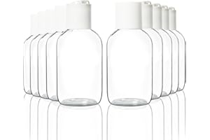 Youngever 12er Set 120ML Plastikflaschen mit Scheibenverschluss, Reiseflaschen mit Disc-Verschluss, Squeeze Flaschen mit Disc-Verschluss