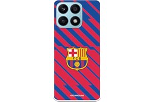 LA CASA DE LAS CARCASAS Étui pour Huawei Honor X8A FC Barcelone BarÇa Shield tansparente pour protéger votre téléphone portable Coque en silicone souple avec licence officielle FC Barcelone