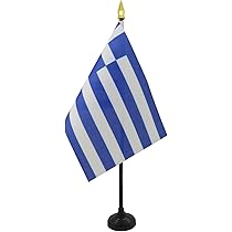 AZ FLAG Drapeau de Table Grecs pontiques 21x14cm