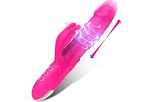 Klassische Vibratoren für Frauen Vibrator Dildo Stoßfunktion Sex Spielzeug für die Frau Extrem 3 Stoß 10 Vibrationen Rabbit V