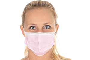 FRANZ MENSCH 2000 Stück Hygostar Mundschutz Civil Use, 3-lagig | PP, blau, L: 17,5 cm, B: 9,5cm, Karton, Mundschutz, Atemschutz, Einwegmaske