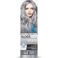 Knight & Wilson Colour-Freedom Gloss Pro 150ml Storm Grey Semi-Permanent Hair Colour - Ultra-Vibrant Vegan Colour Mask with PurePlex | Ammonia Free Colour Lasts Up To 6-10 Washes