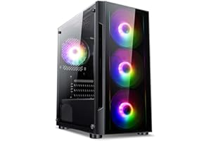 PALICOMP LIMITED PALICOMP Desktop PC AMD Ryzen 5 5600G - 6 Core - 16GB RAM - 1TB HDD - HDMI - USB3.1 - Wifi - Bluetooth - AMD Radeon Integrated Graphics - No OS - FLASH RGB RGB