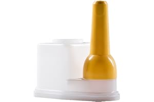 IQ-TOOLS INTERNATIONAL QUALITY TOOLS IQ-Tools Leimsparbehälter TS-Boy 1,5 l (gelb, 1,5 l, handliche Form, saubere Entnahme der Flüssigkeiten, hohe Chemikalienbeständigkeit, Leimen, Leim Behälter, Handwerker Zubehör) PWE0022