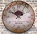 Produktbild Rustikale Landhaus Wanduhr - Grand Hotel Paris - 34 cm