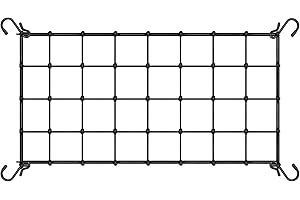 VIVOSUN Ranknetz 60x120cm Spaliernetz mit 4 Haken Rankhilfe Netz für Kletterpflanzen Gemüse Früchte und Blumen
