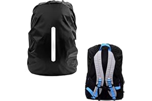 Jezioro Waterproof Backpack Cover,Rucksack Rain Cover,Universal Bag Covers,Backpacks Reflective Rainproof,Rains Cycling High-Vis Visibility Raincover
