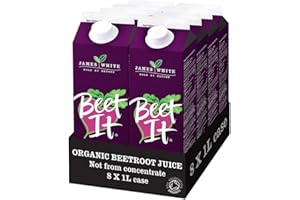 Beet It Organic Beetroot Juice (1 Litre x 8) Picked and Pressed