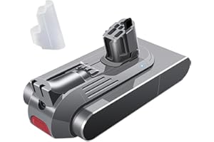 DTK Ersatzakku für Dyson Button Installation Style Akku V11 SV15 SV16 SV22 Akku 25.2V 3600mAh (Nicht geeignet für Befestigungsarten mit Schrauben)