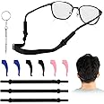 KINBOM 1 Set Glasses Straps Adjustable Eyeglass Retainer Glasses Non-slip Sport Glasses Band Sunglasses Strap No Tail Glass Strap Glasses Holder Glasses Hook for Men and Woman