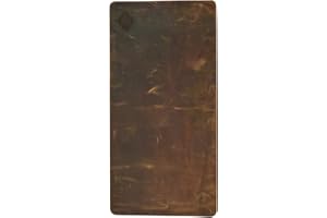 CHARLIE LONDON Leather Desk MAT-Waterproof Laptop MAT for Desk-1.1-1.8MM THICK-80X40 CM Topper-Travel Friendly Keyboard MATS for Desk in 4 Elegant Color (Brown)