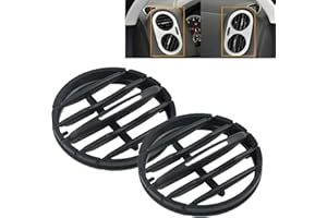 2 Stück Youzzei VW Auto Lüftungsgitter Abdeckung, ABS-KunststoffAuto Innenraum Klimaanlage Lüftungsgitter Abdeckung kompatibel mit Volkswagen Tiguan 2010-2017 (L und R)