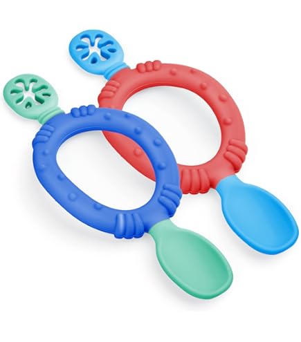 Piatto Bambini Con Ventosa In Silicione - Antiscivolo, Blu, 26x20 Cm - Ideale Per Seggioloni - Foto 6