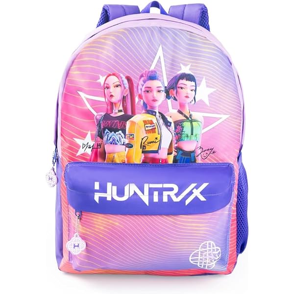 K-POP Demon Hunters ICONIC – Sac à Dos à Roulettes Compact 33x22x45 Cm, Amovible, Pour Enfants, Confortable Et Résistant