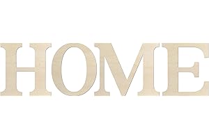 Kleenes Traumhandel Scritta Home – Lettere 30 cm di altezza – Lettere in legno da parete