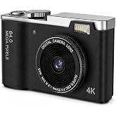 Dijital Fotoğraf Makinesi | 64MP | 8X Dijital Zoom | Video &amp; Selfie Destekli | SD Kart Hediyeli