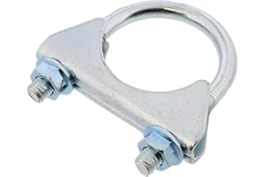 DAW21ONLINESHOP M8 Bügelschellen Auspuffschellen U Bolt Clamp alle Durchmesser M8 (42mm, 1 Stück)